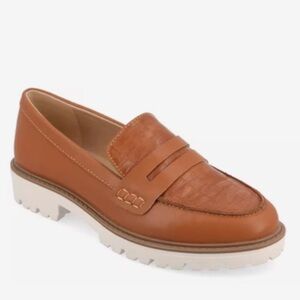 Journee collection Tan Loafers for Women